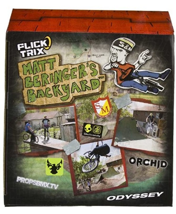 Flick Trix Matt Beringer's Backyard Miniramp with Bonus DVD