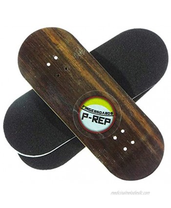 P-REP Wooden Fingerboard Deck 34mm x 97mm Ebony