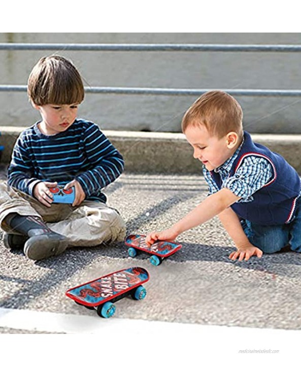 Remote Control Toys Cool Toy Skateboards Remote Control Skateboard toys with Small 4-Sided Skateboard Ramps and Rechargeable Batteries Great Remote Toys for Boys and Girls