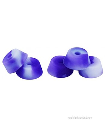 Teak Tuning Bubble Bushings Pro Duro Series in Purple and White Swirl Loose 61A Custom Molded Fingerboard Tuning