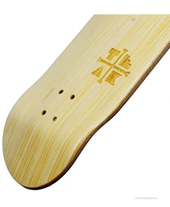 Teak Tuning Prolific Wooden Fingerboard Deck Bamboo Samurai 32mm x 97mm Handmade Pro Shape & Size Five Plies of Wood Veneer Includes Prolific Foam Tape
