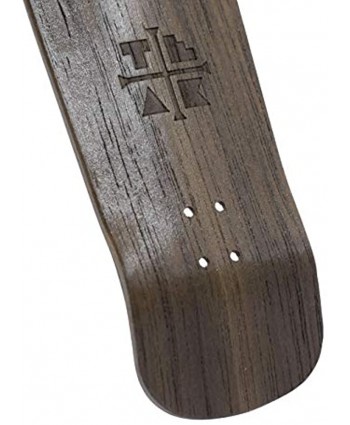 Teak Tuning Wooden Fingerboard Carlsbad Cruiser Deck The Swanson 34mm x 100mm Handmade Pro Shape & Size Five Plies of Wood Veneer Includes Prolific Foam Tape