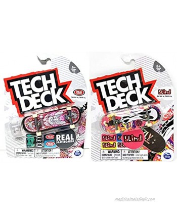 TECH DECK Freestyle N' Skate Ultra Rare Board Bundled with Skateboard 2 Pack World Edition Limited Series with Decals Accessories 2 Items