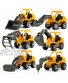 6PCS Pull Back Construction Vehicles Toy Set Toys for Kids Birthday Party Favors Car Party Favors Beach Car Toys 6 PCS