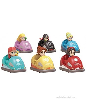 Beast Kingdom Disney Princess Series Pull Back Car Set Multicolor