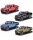 Collection Set of 4 Gladiator 1 24 Scale Hard Top and Convertible Off Road Diecast Model Toy Cars for Display Red Blue Black Green in Window Boxes