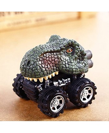 Dinosaur Toy Pull Back Cars for Boys 1 Pack Dinosaurs Car Toys Gifts for Kids Dinosaur Model Mini Toy Car Gift for Age 3 4 5 6 & Up Toddlers Boys Girls Dinosaur Games with Pull Back Toy Cars C