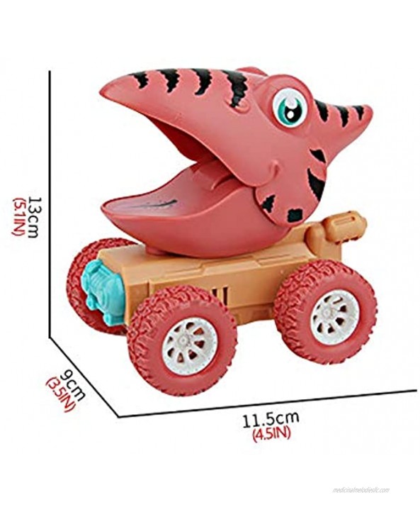 Dinosaur Toys for 1-5 Year Old Boys Birthday for 1,2,3,4 Year Old Boys and Girls 1 Pack Dinosaur Car 4 Year Old Boys Toys.…