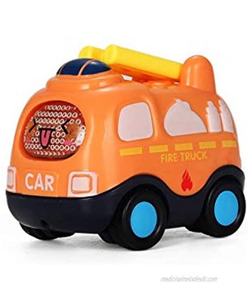 Eirix Pull Back Cars for Toddlers Baby Toy Cars for 1 to 3 Year Old Boy or GirlOrange