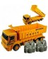 Friction Powered Super Heavy Machine Construction Dump Truck Toy for Kids by MK Trading