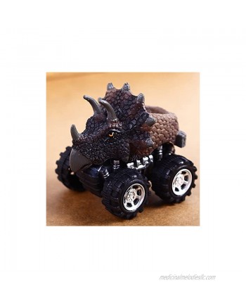 LtrottedJ Children's Day Gift Toy Dinosaur Model Mini Toy Car Back Of The Car Gift B