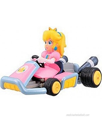 Mario Kart 7 Pullback Racer Car Figure Collection Furuta Peach