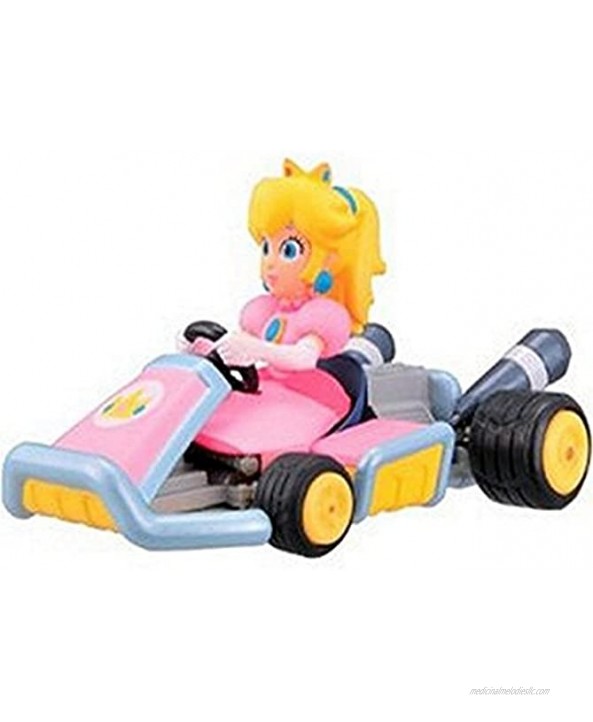 Mario Kart 7 Pullback Racer Car Figure Collection Furuta Peach