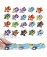 PROLOSO Pull Back Toy Airplane Vehicle Playset Pull Back Plane Toy Mini Airplane Set Kids Party Favors 20 Pcs
