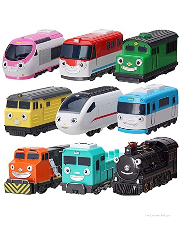 Pull Back Car Train Toy Titipo and Friends 3 Vehicles Set Christmas Birthday Gifts for Kids and Toddlers Boys and Girls 3 Years and Up