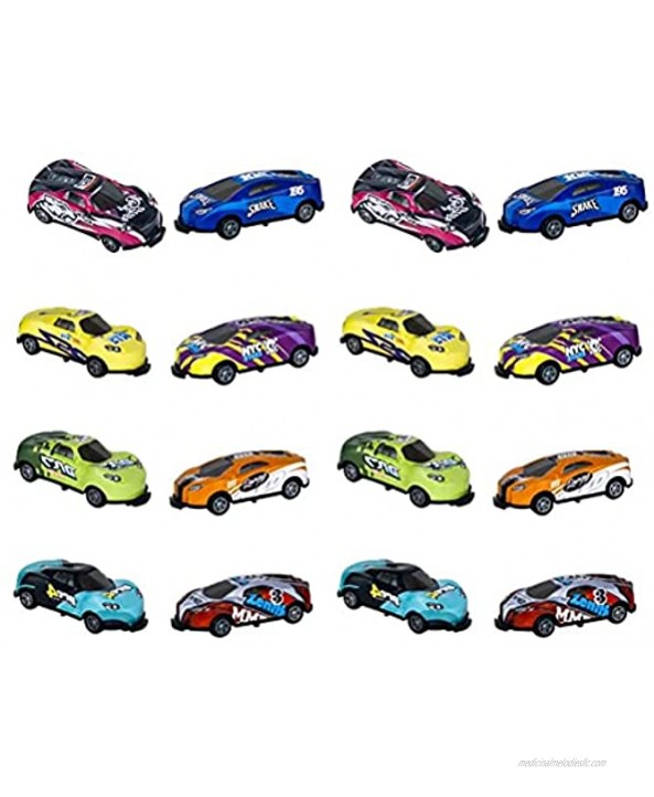 Stunt Toy Car Alloy Pull Back Catapult Jumping Stunt Cars Creativity Mini Car Models Pull Back Vehicles Small Game Prizes for Children Kids Boys