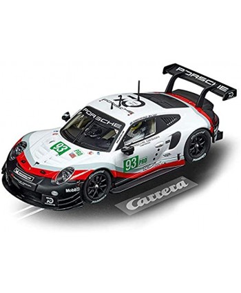Carrera Evolution 1: 32 Scale Analog Slot Car Racing Vehicle 27607 Porsche 911 RSR #93 GT Team