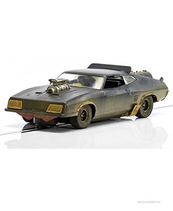 Scalextric C3983 Ford Xb Falcon Slot Race Car Weathered Matte Black