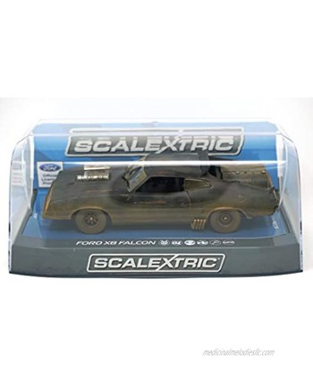Scalextric C3983 Ford Xb Falcon Slot Race Car Weathered Matte Black