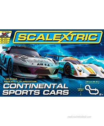 Scalextric Continental Sports Cars Set 1:32 Scale