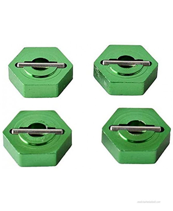 Toyoutdoorparts RC BE6006 Green Aluminum Wheel Hex Mount Thickness 4MM Fit LC 1 14 Electric EMB
