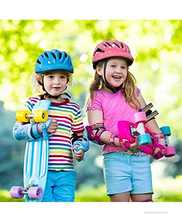 AGH Toddler Helmet Kids Bike Helmet for Age 2-8 Boys Girls Adjustable & Vented Kids Bicycle Helmet for Multi-Sports Cycling Skating Scooter