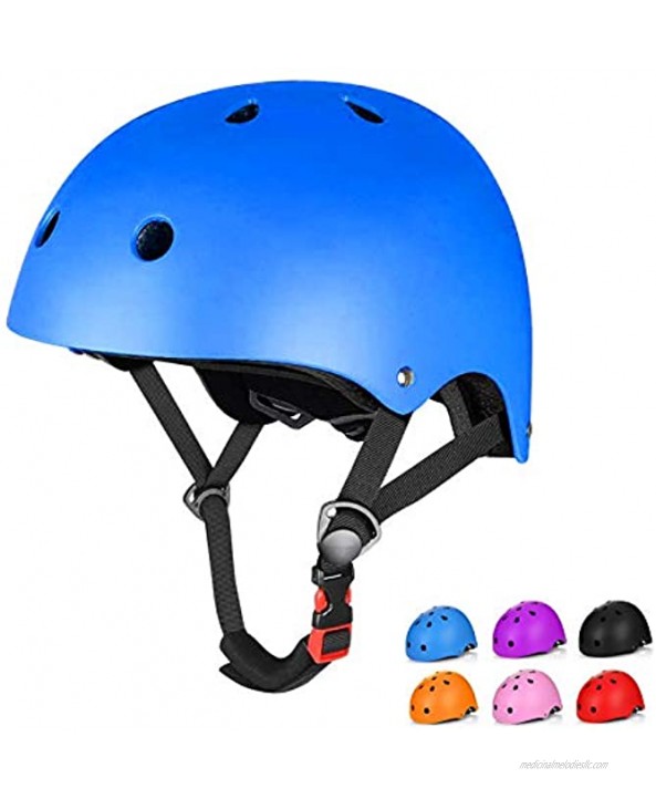 Kids Bike Helmet Toddler Helmet Adjustable Helmets for Kids 8-14 3-7 Years Old Adjustable Ventilation Multi-Sports Kids Skateboard Cycling Helmet Youth & Child Helmet