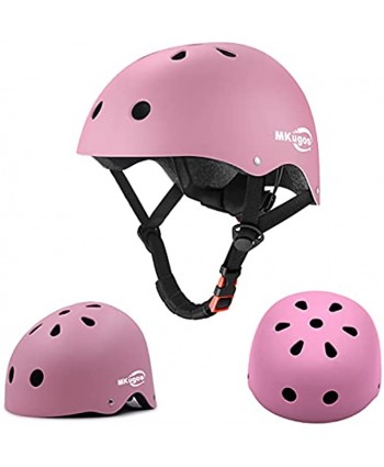 Kids Toddler Bike Helmet for 2-8 Years & 8-14 Years Adjustable Safety Multi-Sport Helmet Skateboard Scooter Cycling Roller Skating Helmets for Youth Boys Girls Lightweight and Breathable