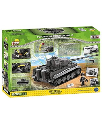COBI Historical Collection WWII PzKpfw VI Tiger Ausf. E 800 Pieces