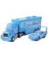 fashionmore 2PCs Cars Movie Toys The King & Mack Hauler Truck Diecast Toy Car 1:55 Loose Kids Toy Vehicles McQueen Toys Car