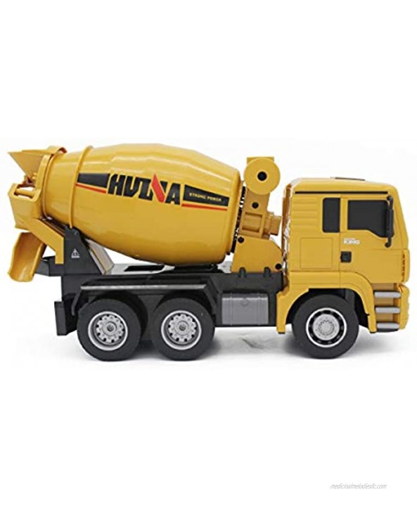 Fistone RC Cement Mixer Truck 6 Channel 1 18 Scale Auto Dumping Construction Vehicle Toy for Kids Boys Age 8 10 12 Years Old
