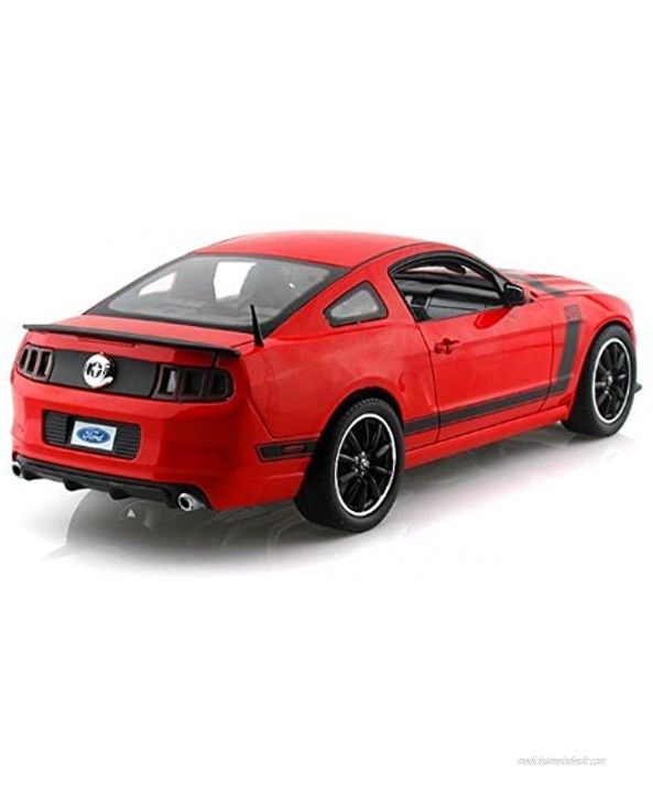 2013 Ford Mustang Boss 302 Red 1 18 by Shelby Collectibles SC454