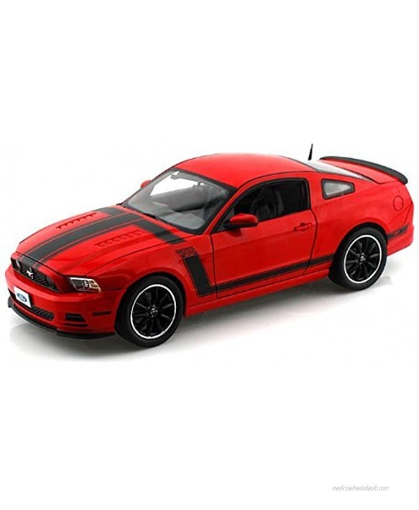 2013 Ford Mustang Boss 302 Red 1 18 by Shelby Collectibles SC454