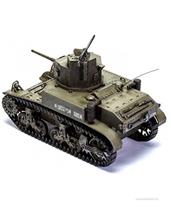 Airfix British M3 Stuart Honey 1:35 WWII Military Tank Armor Plastic Model Kit A1358