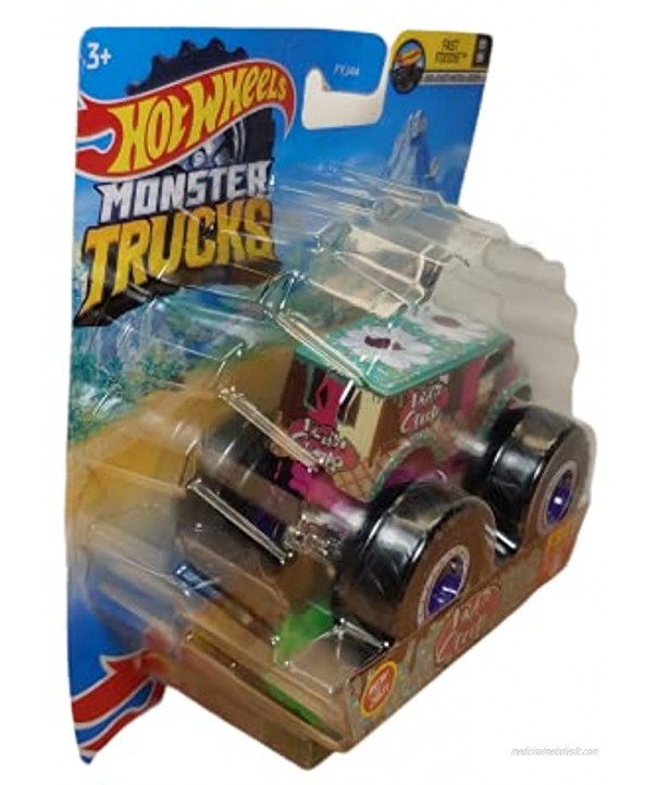 Hot Wheels Monster Trucks 1 Bad Scoop Re-Crushable 42 75 1:64 Scale die cast
