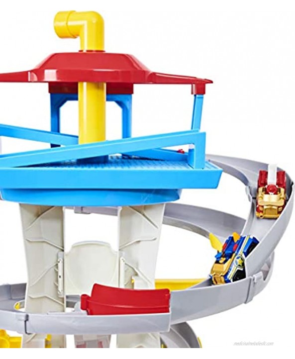 Paw Patrol True Metal Adventure Bay Rescue Way Playset with 2 Exclusive Vehicles 1:55 Scale