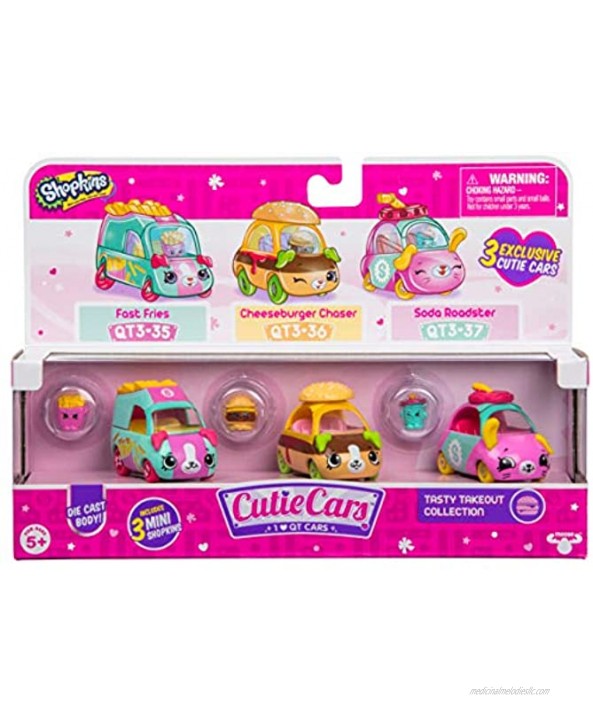Shopkins S3 3 Pack Tasty Takeout