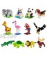 12PCS Party Favors for Kids Mini Animals Building Blocks for Kids Prizes Birthday Gifts Goodie Bag Fillers