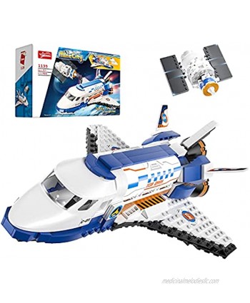 Henoda STEM Educational Space Shuttle Toys Mars Rover Building Kits for Kids Ages 6-14+ 488pcs DIY NASA Spaceship Satellite Model Science Astronaut Toys Birthday Gifts for 8-12+ Year Old Boys Girls