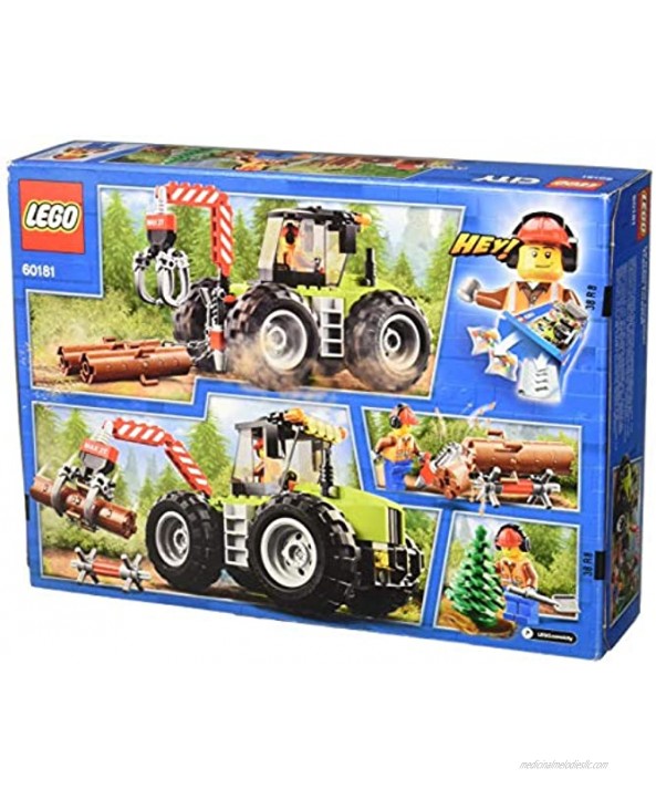 LEGO City Forest Tractor 60181 Building Kit 174 Pieces Discontinued by Manufacturer