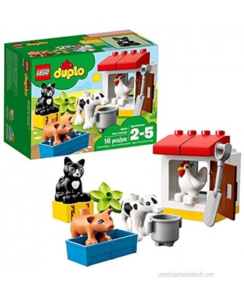 LEGO DUPLO Town Farm Animals 10870 Building Blocks 16 Pieces