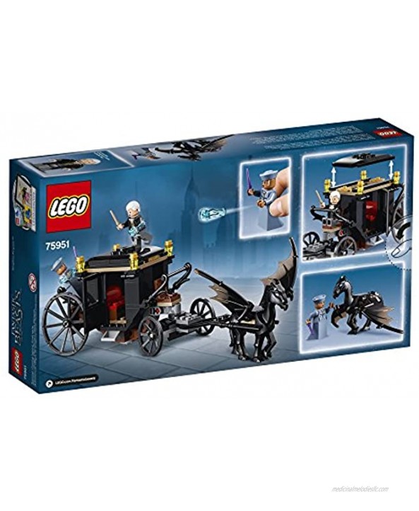 LEGO Fantastic Beasts: The Crimes of Grindelwald Grindelwaldâ€s Escape 75951 Building Kit 132 Pieces Discontinued by Manufacturer