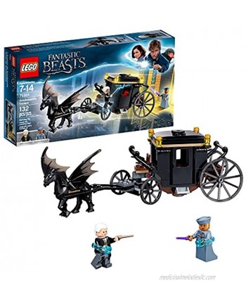 LEGO Fantastic Beasts: The Crimes of Grindelwald Grindelwaldâ€s Escape 75951 Building Kit 132 Pieces Discontinued by Manufacturer