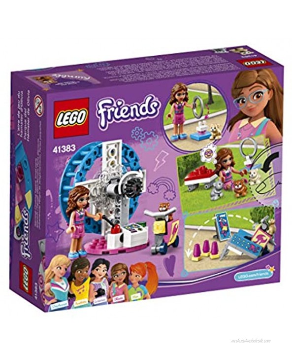 LEGO Friends Olivia’s Hamster Playground 41383 Building Kit 81 Pieces