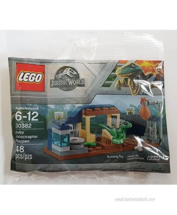 LEGO Jurassic World Baby Velociraptor Playpen 30382 Bagged