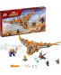 LEGO Marvel Super Heroes Avengers: Infinity War Thanos: Ultimate Battle 76107 Guardians of the Galaxy Starship Action Construction Toy 674 Pieces Discontinued by Manufacturer