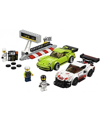 LEGO Speed Champions Porsche 911 RSR and 911 Turbo 3.0 75888 Building Kit 391 Pieces Discontinued by Manufacturer