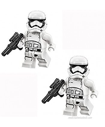 LEGO Star Wars The Force Awakens Minifigure Pack of 2 First Order Stormtrooper with Blaster Guns
