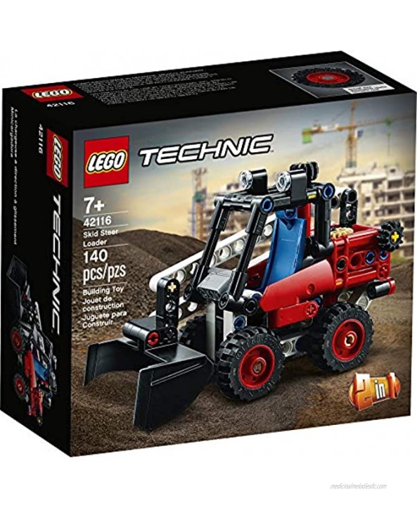 LEGO Technic Skid Steer Loader 42116 Model Building Kit for Kids Who Love Toy Construction Trucks New 2021 139 Pieces