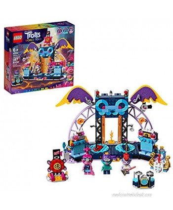LEGO Trolls World Tour Volcano Rock City Concert 41254 Cool Trolls Toy Building Kit for Kids 387 Pieces